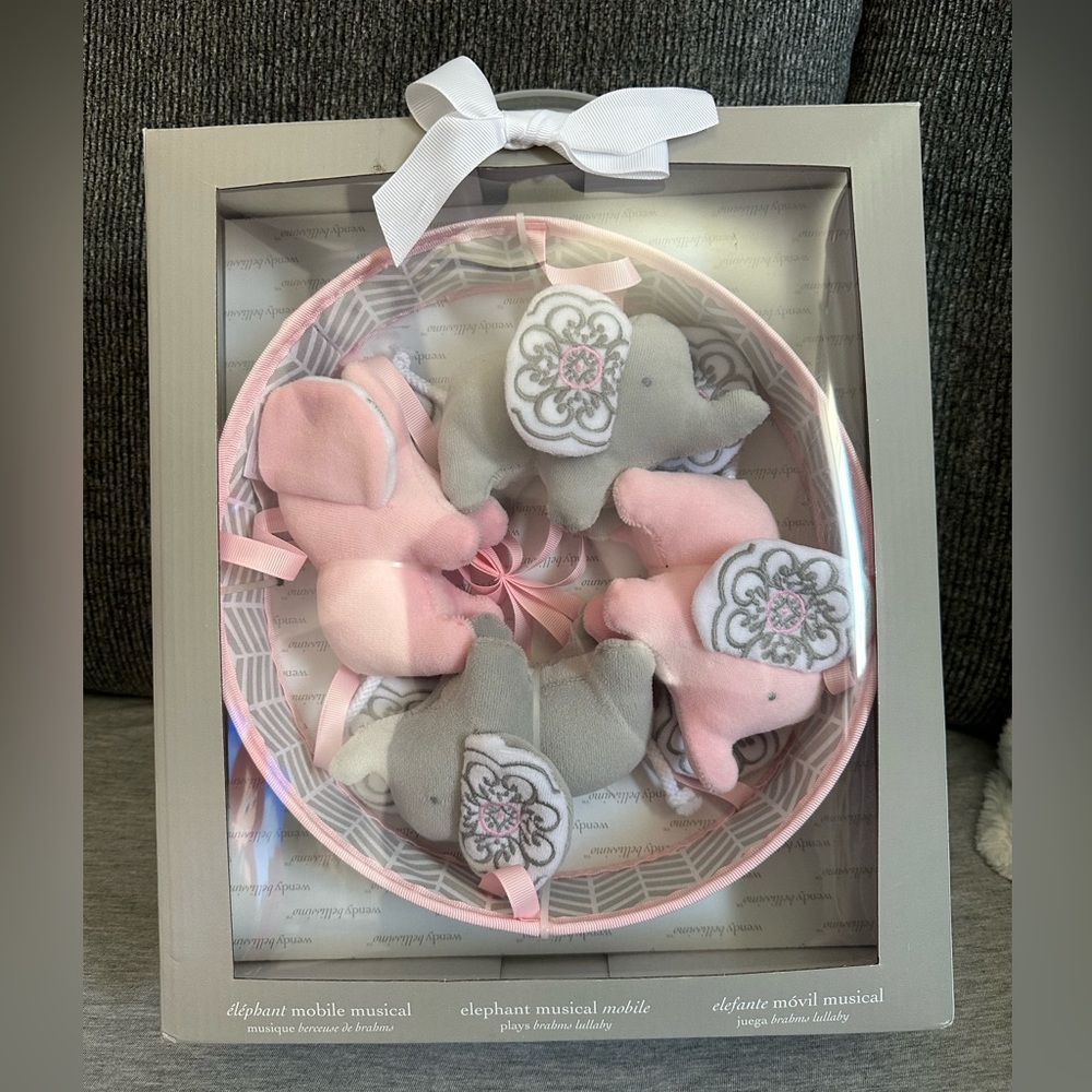Wendy Bellissimo Elephant Baby Mobile